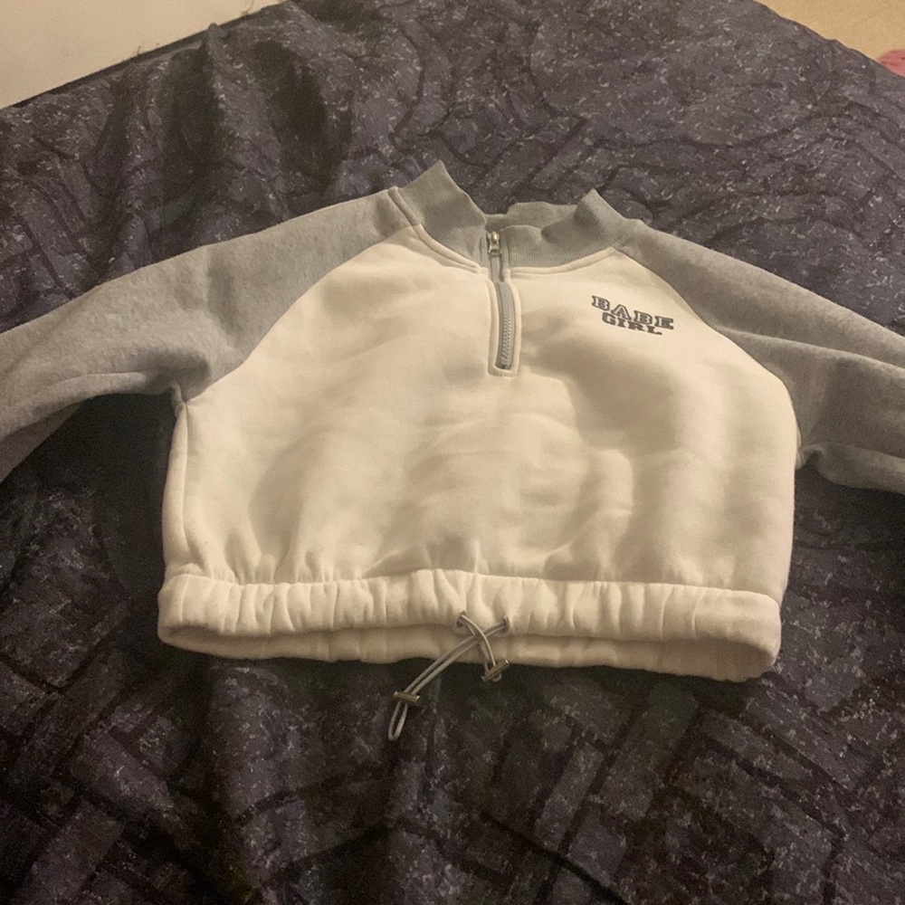 Long sleeve crop top jacket